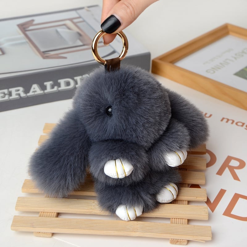 💕🐰 Handmade Soft Bunny PomPom Charms（🎁Boxed Edition）