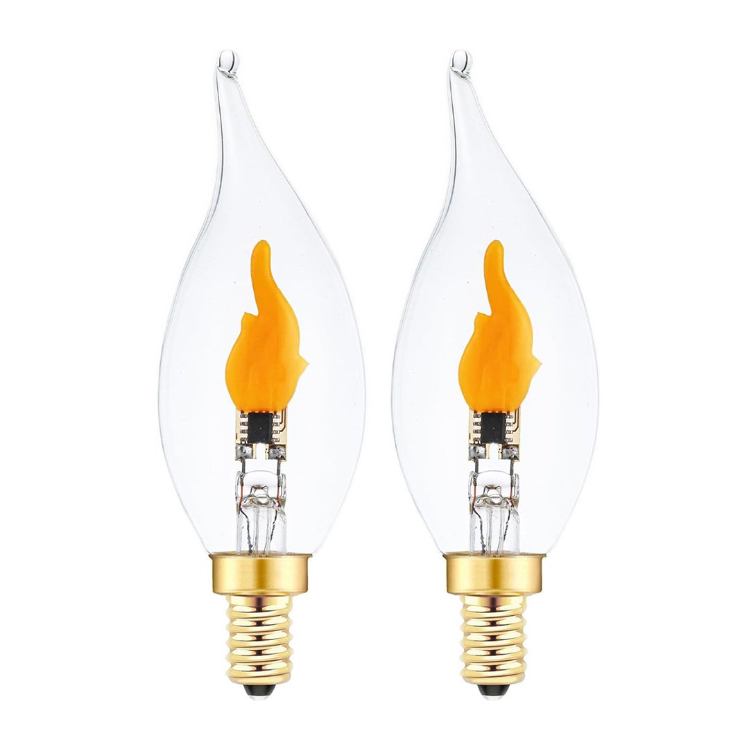 💡LED Flickering Flame Decoration Light Bulbs -Perfect Ambiance for Christmas