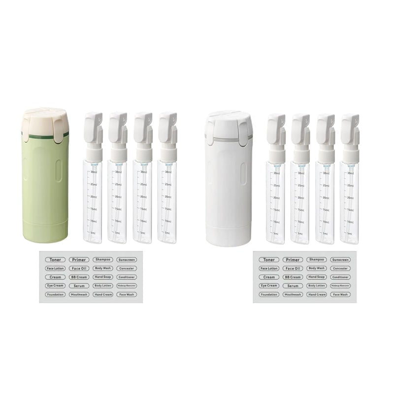 🔥4-in-1 Leakproof Rotatable Travel Dispenser Set
