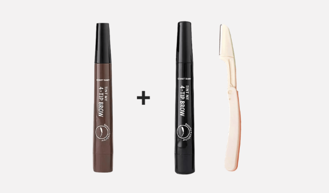 🎁Buy 1 Get 1 Free🔥Waterproof Four-tip Beard and Eyebrow Pen✨
