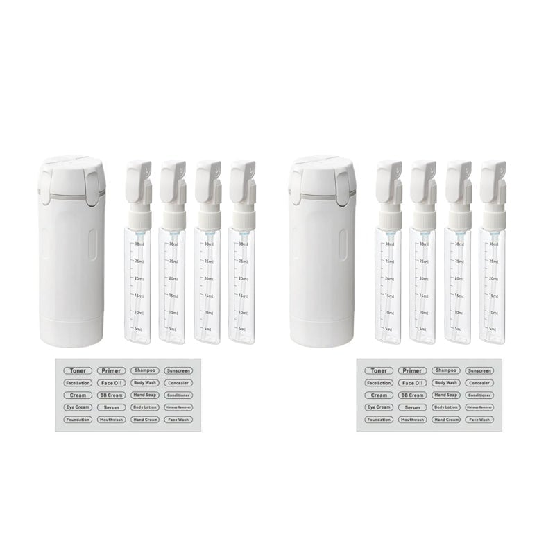 🔥4-in-1 Leakproof Rotatable Travel Dispenser Set
