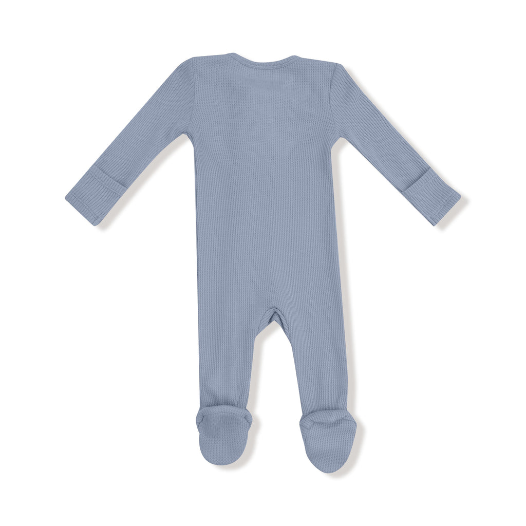 Blue Blizzard - 2 Way Zipper Footie
