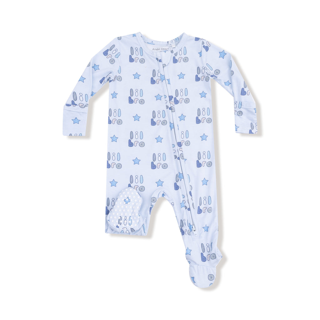 Lil Bro - 2 Way Zipper Footie
