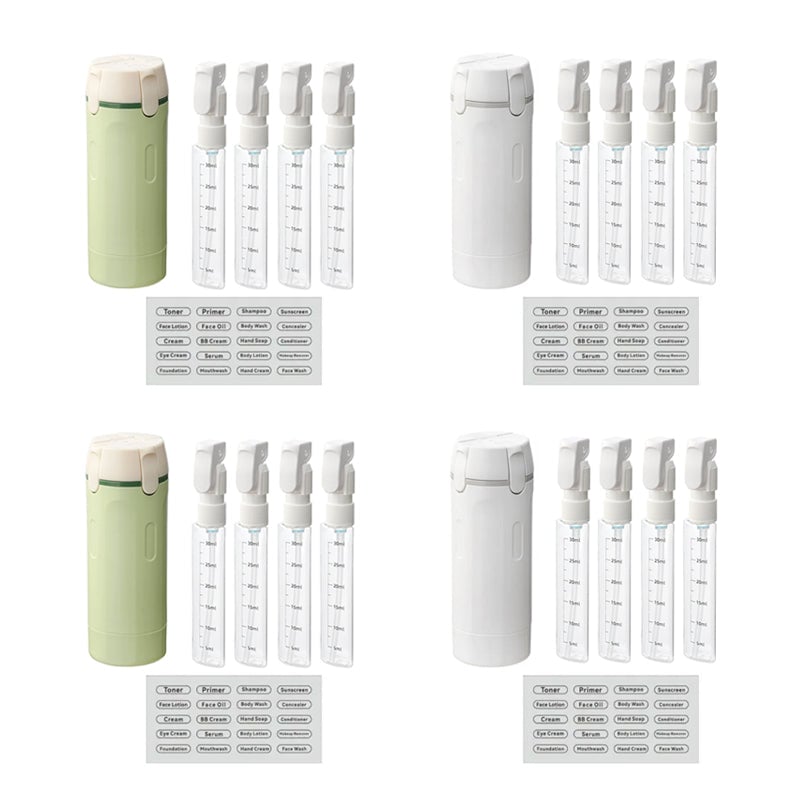 🔥4-in-1 Leakproof Rotatable Travel Dispenser Set