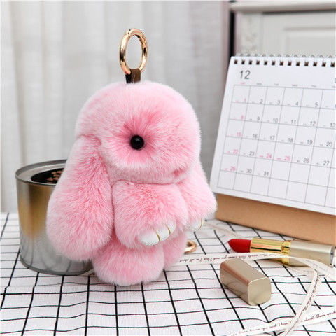 💕🐰 Handmade Soft Bunny PomPom Charms（🎁Boxed Edition）
