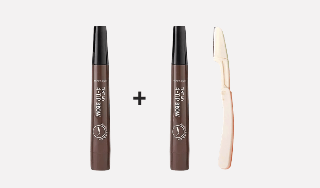🎁Buy 1 Get 1 Free🔥Waterproof Four-tip Beard and Eyebrow Pen✨