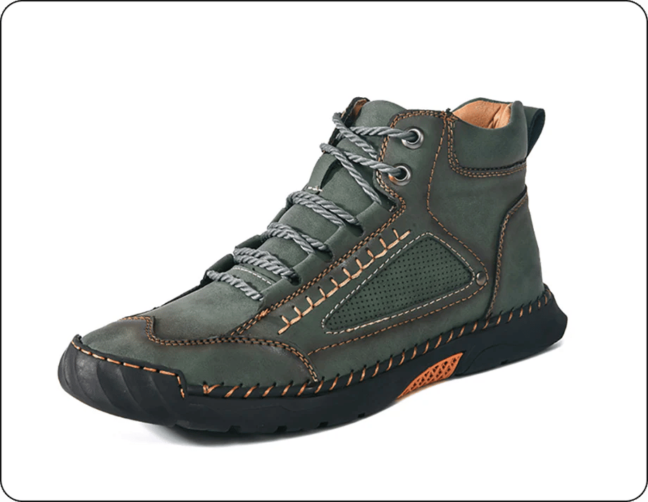 💥Hot Sale💥Stylish Hand-Stitched Flat Sole Men's Boots