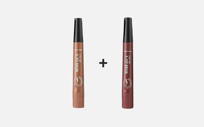 🎁Buy 1 Get 1 Free🔥Waterproof Four-tip Beard and Eyebrow Pen✨