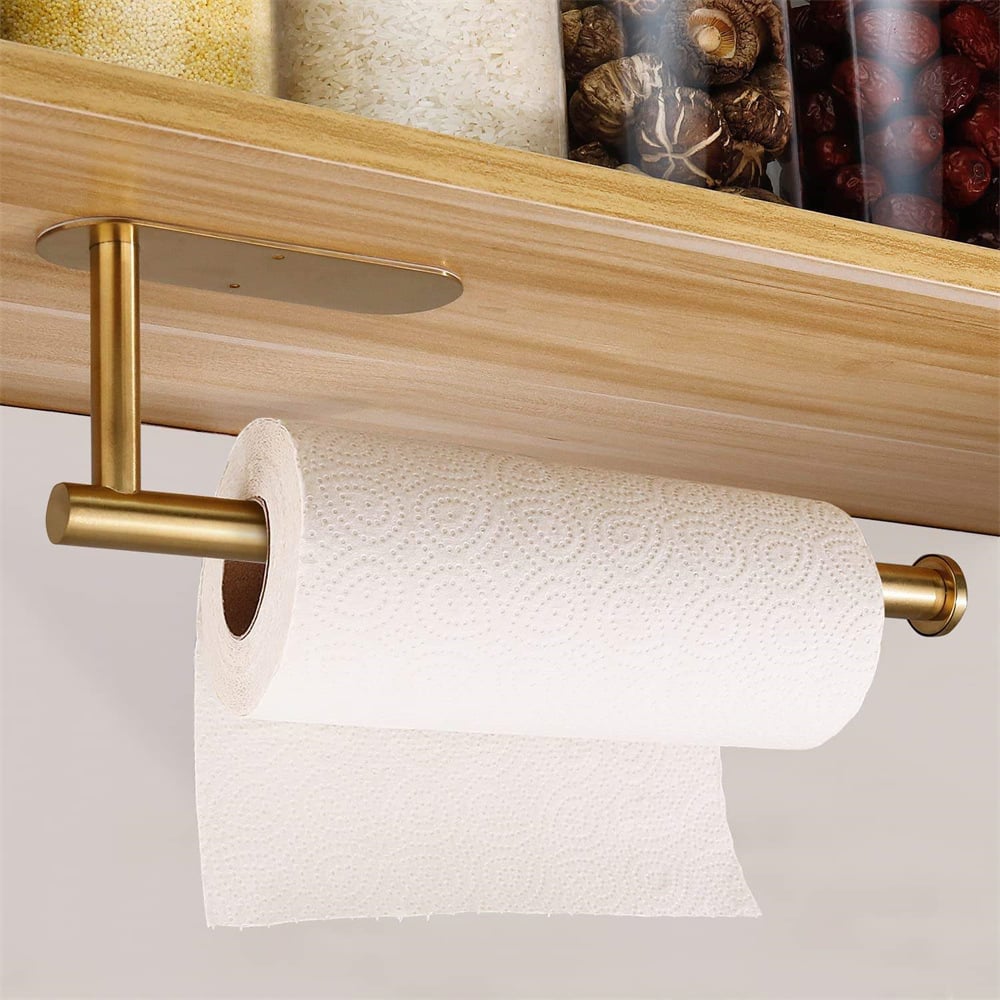 🧻Wall-mounted Punch-free Paper Towel Holder —— Space-saving Kitchen Organizer🌟