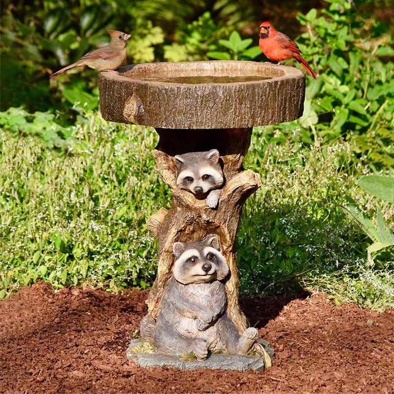 🎄Resin Sculpture Bird Feeders