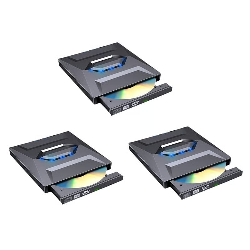 💻💻7-in-1 External USB DVD Drive & Blu-ray Player