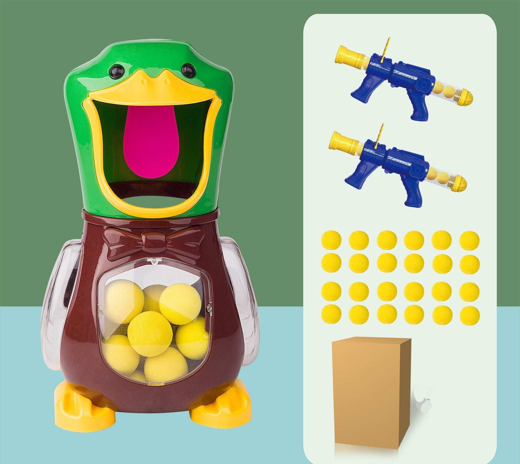 🎁Hungry Duck Shooting Toy Set