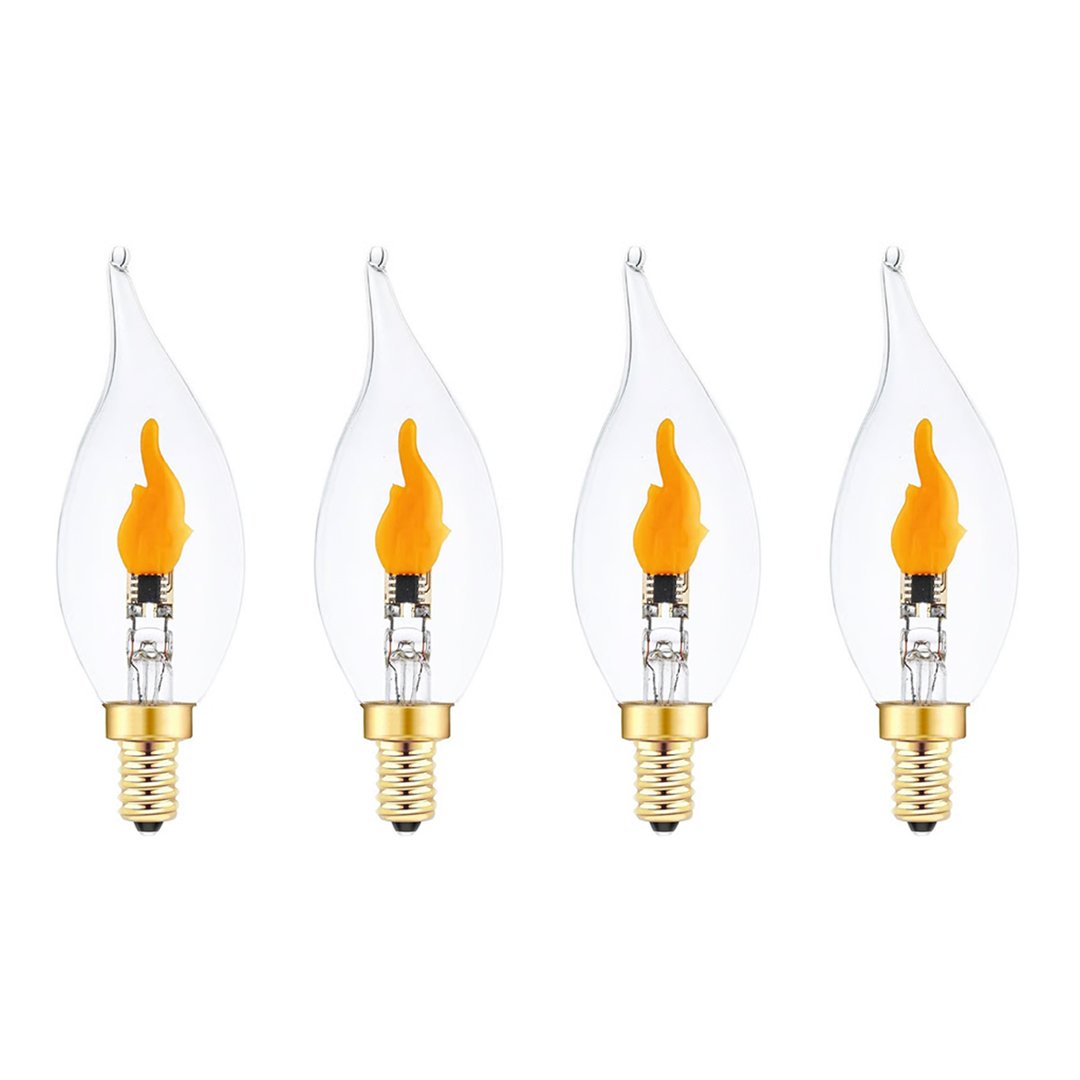 💡LED Flickering Flame Decoration Light Bulbs -Perfect Ambiance for Christmas